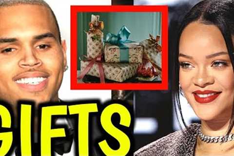Chris Brown sends Christmas gifts to Rihanna.