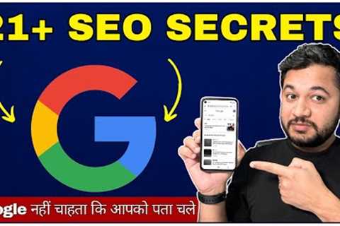 21+ Google SEO Mastery Hacks से Website #1 Rank करवाये कोई नहीं बतायेगा | Google Ranking Tips