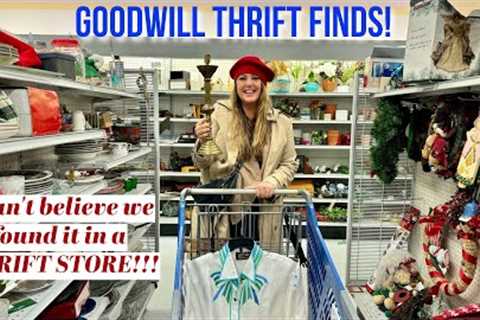 GOODWILL THRIFT FINDS! Last Thrift Day Of The Year &amp; It Was One Of The BEST!!!!!