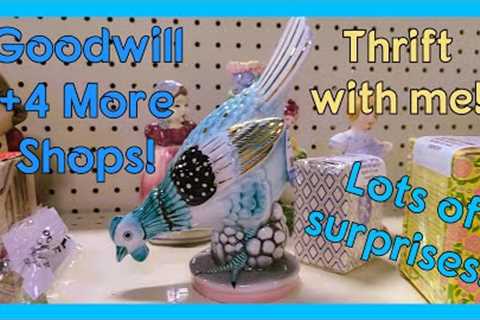 LET'S GO THRIFTING for VINTAGE at Goodwill &amp; 4 More Thrift Stores in MN | Found LOTS of..