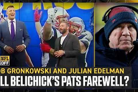 Rob Gronkowski and Julian Edelman reflect on Bill Belichick's potential Patriots exit