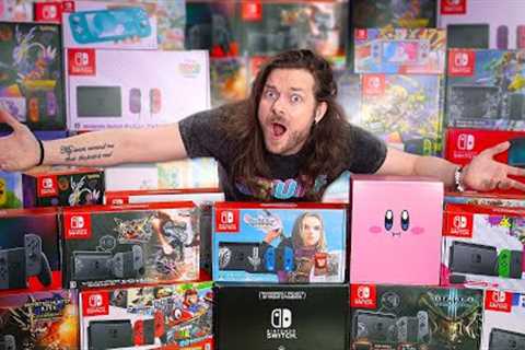 I Bought EVERY Nintendo Switch Console EVER Made!