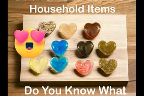 UV Resin and Household Items - Can They Work Together or Was It a Disaster! Playing with Creativity
