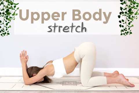 Upper Body Stretches - to Release stiffness From Neck, Shoulders and Back