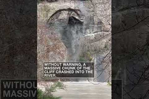 California cliff collapses, and then the video gets even wilder | #shorts #newvideo #subscribe