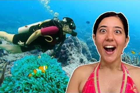 In ANDAMANS for my 3-day Basic Open Water scuba diving course! Diving in  India | Neil Island