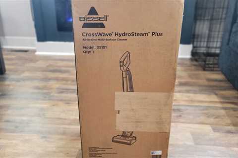 The Bissell CrossWave HydroSteam plus Vacuum was tested on various pet mess types