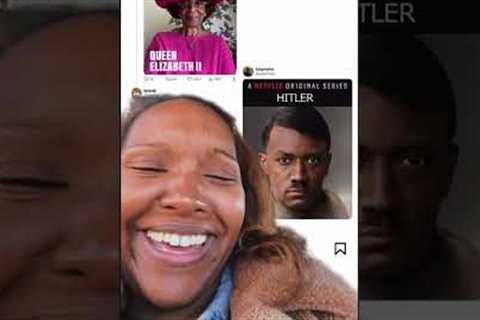 Twitter responds to black actors playing historically white characters 😩😂 #reactionvids #shorts