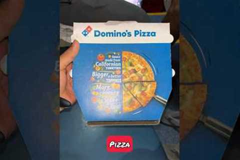 Pizza In Train🍕#food #foodie #foodreview #minivlog #pizza #irctc #tastyfood #dominos #foodvlog #new