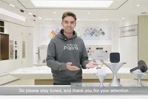 Aqara at CES 2024 Show, unveiling multiple new smart home devices