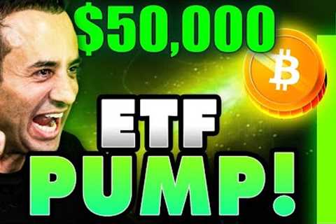 This Bitcoin ETF MEGA PUMP  Is CRUSHING ALTCOINS! (THIS HAPPENS NEXT)