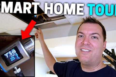 Smart Home Tour with CRAZY sensors you’ve never seen 😱