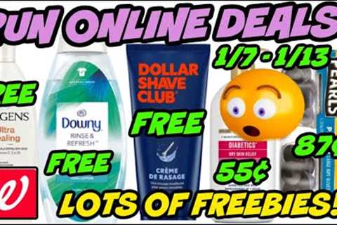 WALGREENS ONLINE DEALS (1/7 - 1/13) | **Lots of Freebies &amp; Cheap Lotion!