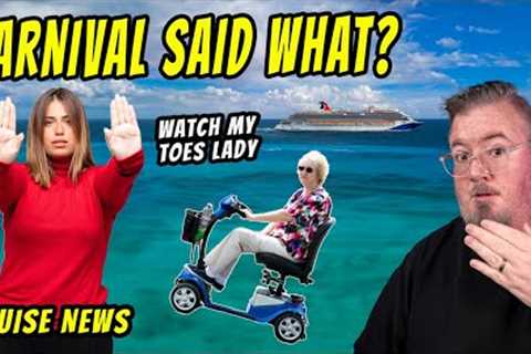 CARNIVAL ADDRESSES ISSUE - CRUISE NEWS