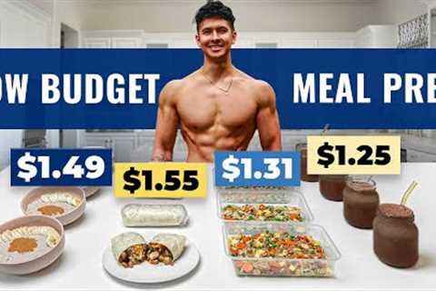 The CHEAPEST Meal Plan to Lose Fat (HEALTHY &amp; EASY)