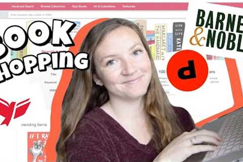 Come BOOK SHOPPING With Me Online 📚 // where to buy cheap books!