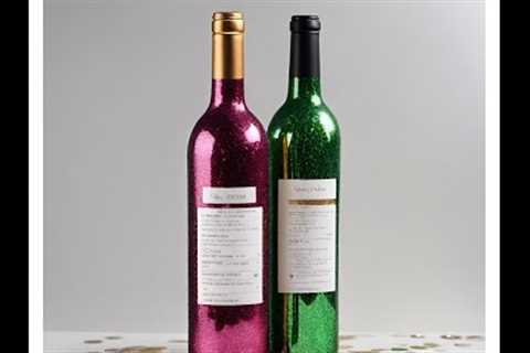 Craft with ME Sunday:  01/7/24 - How To Bling Out a Wine Bottle: DIY Sparkly Wine Bottle Decoration.