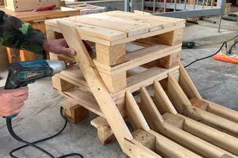 Diy Amazing Wood Pallet Projects Ideas - The Perfect Combination of Pallet Chairs and Planters