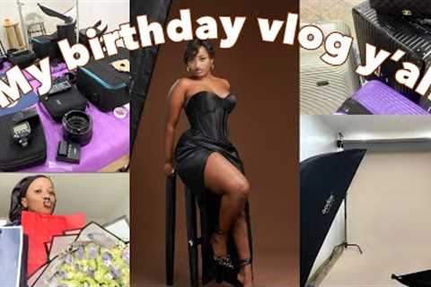 My Birthday vlog, unboxing birthday gifts , shooting for my birthday , life update | Teta nice