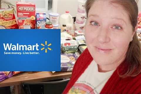 Large Walmart Grocery Haul with Prices
