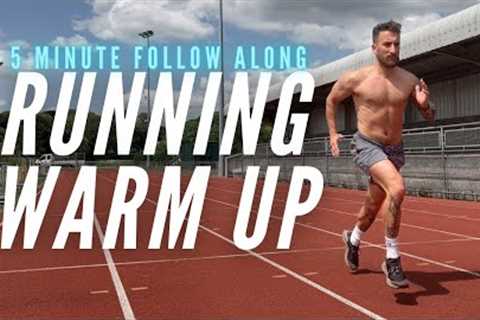5 Min Running Warm Up (No Equipment) Follow Along