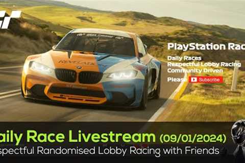 Respectful Lobby Racing with friends &amp; Daily Race B - (09/01/2024) - #granturismo7