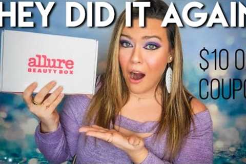 Allure Beauty Box January 2024 Unboxing + Coupon Code | ALLURE KEEPS DOING THIS!