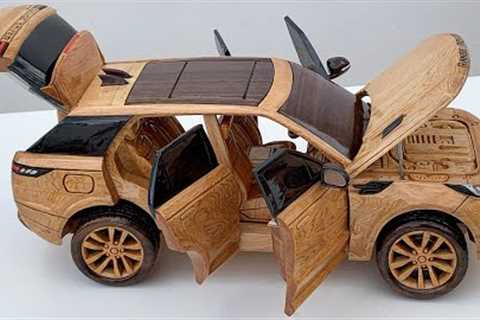 The process of craftsmen making the Range Rover Sport car - Woodworking Art