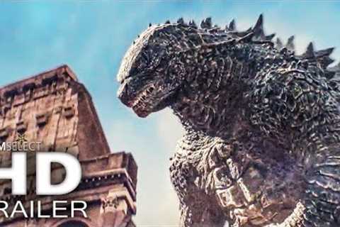 GODZILLA X KONG: The New Empire Godzilla In Rome New Trailer (2024)