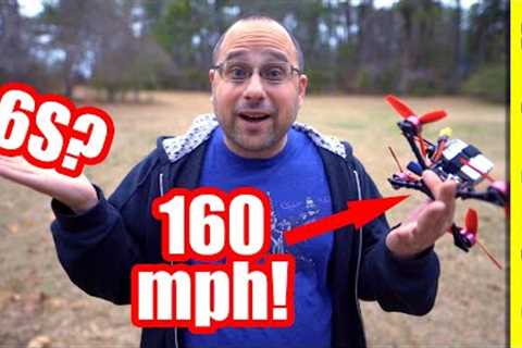 He gave me a 160 mph Racing Drone. I'M NOT WORTHY!