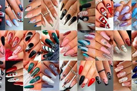 Nail Art Designs 2023❤️💅 Best Nail Art | WINTER Nail ART design #17