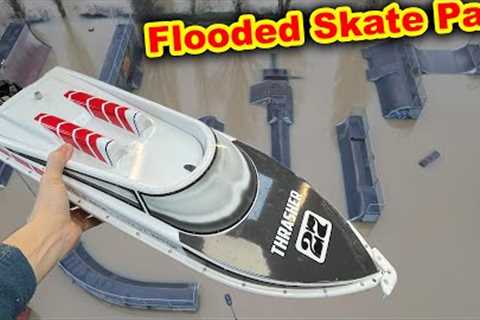 Once in a lifetime opportunity- rc jet boat jumps!!