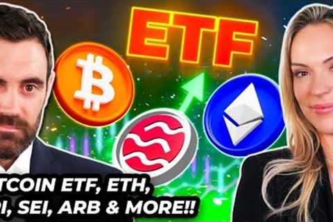 Crypto News: Bitcoin ETF, ETH, CPI Print, ARB, SEI &amp; MORE!!