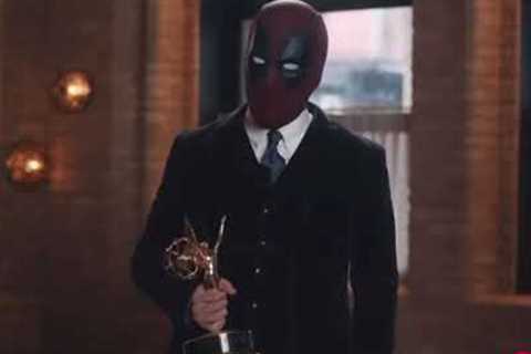 Ryan Reynolds thanks the Emmys for his award as Deadpool 😂⚔️