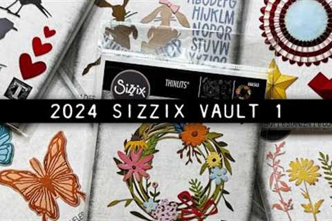 Tim Holtz Sizzix Vault 1 Collection (2024)