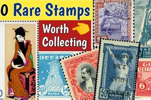 World Rare Stamps Worth Collecting - France To Mexico | 60 Old Stamps Value For Collectors