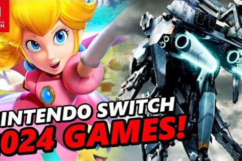 All Rumored &amp; Confirmed Nintendo Switch 1st-Party Games in 2024 !