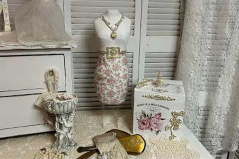Creating some Shabby Chic and Glam DIY Projects