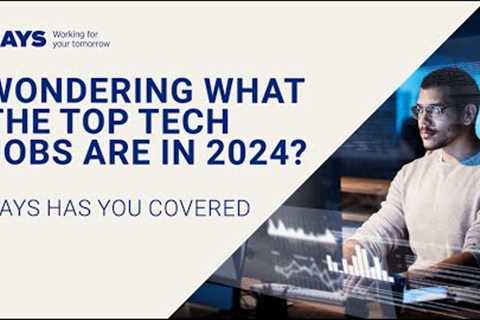 The 10 most in-demand tech jobs of 2024