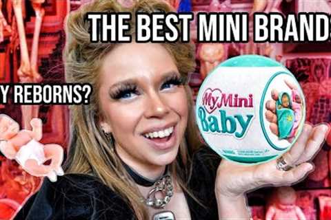 *NEW* Unboxing REBORN? MINI BRANDS- TINY REAL Miniatures!