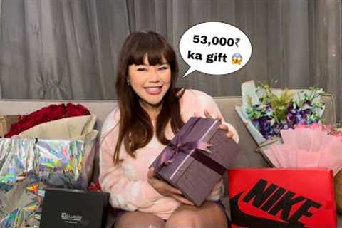 Unboxing My All Birthday Gifts 🎁 💁🏻‍♀️