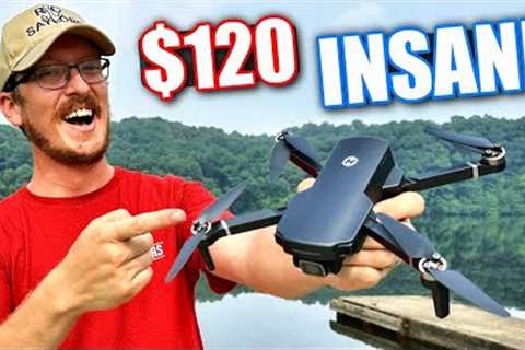 WORLD'S BEST BEGINNER 4K CAMERA DRONE UNDER $120!