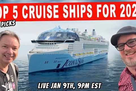 TOP 5 BEST NEW CRUISE SHIPS FOR 2024