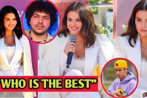 Selena Gomez's reaction when she was asked about her EX BOYFRIEND Justin Bieber and present lover Be