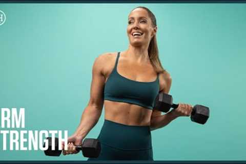 Day 1: Arm Strength Workout with Dumbbells / HR12WEEK 4.0