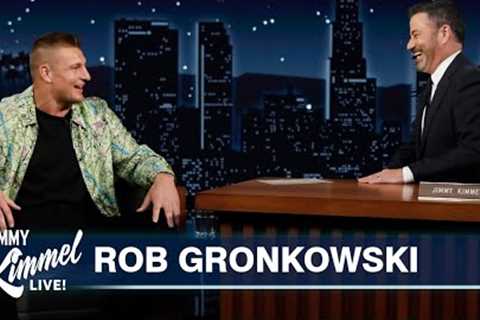 Rob Gronkowski on Tom Brady Unretiring, Getting That Million Dollar Catch Bonus &amp; His NFL Future