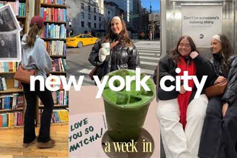 a dream week in NYC: book shopping, what we ate, broadway