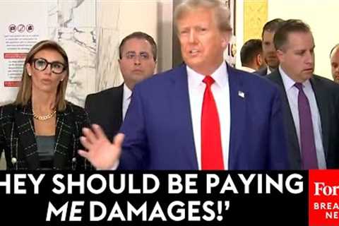 BREAKING NEWS: Trump Claims He Should Be Paid Damages At NYC Civil Fraud Trial