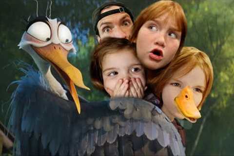 DON'T EAT our DUCK FAMiLY!!  Migration with Adley Niko and Navey our crazy baby ducks playing roblox