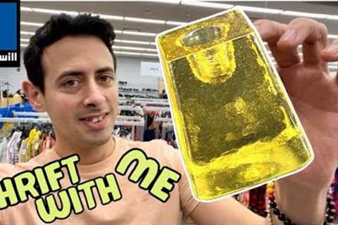 THRIFT with ME  Goodwill ~ CRAZY! FIND! FIRE &amp; LIGHT Sourcing Thrifting to RESELL ON eBay FOR..